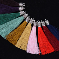 Decorative Tassel, Polyester, with Zinc Alloy 