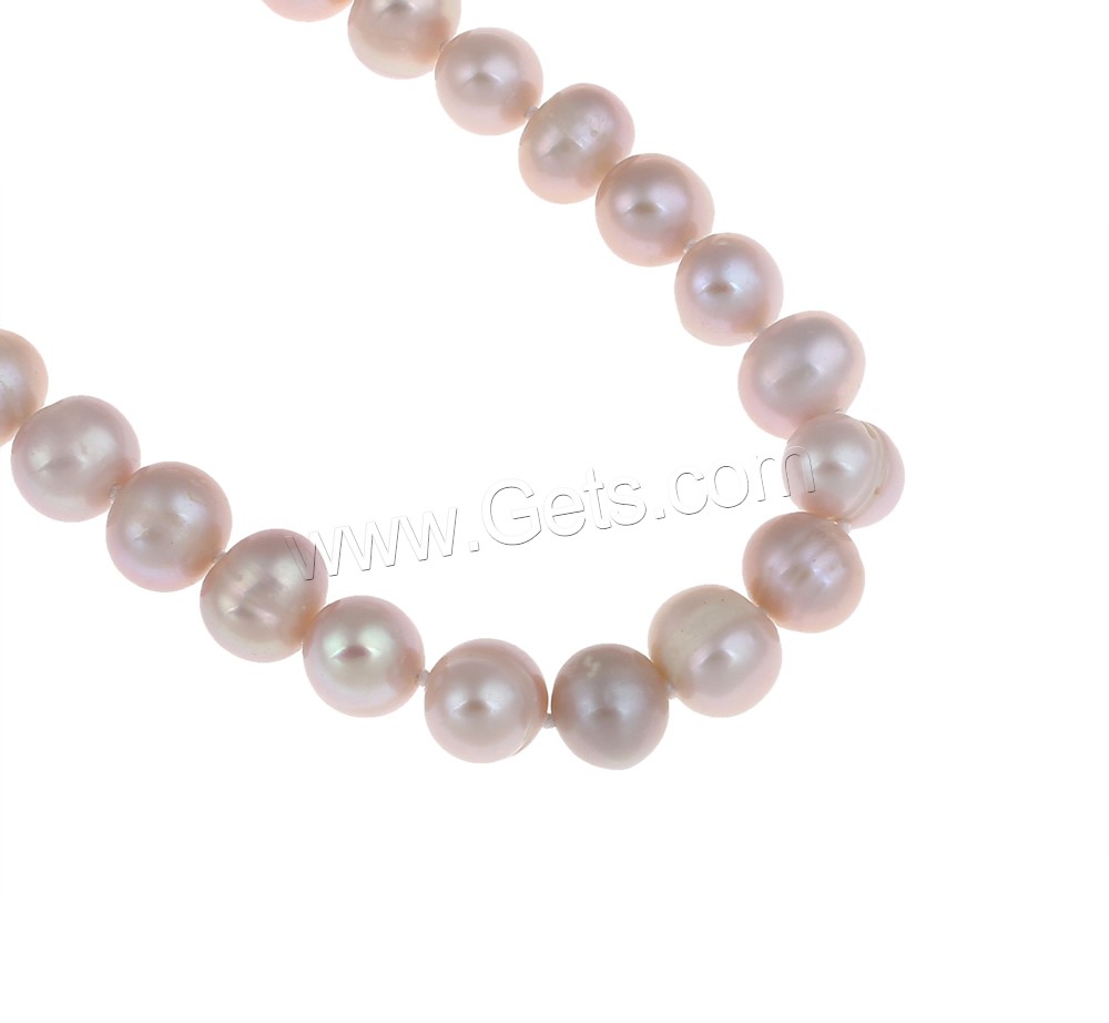 Cultured Freshwater Pearl Bracelets, brass clasp, Potato, natural, different styles for choice, more colors for choice, 8-9mm, Length:Approx 7.5 Inch, Sold By Strand