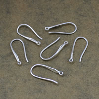 Sterling Silver Hook Earwire, 925 Sterling Silver, plated Approx 1.2mm 