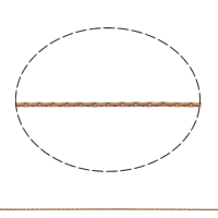 コブラ真鍮チェーン, 銅, メッキ, コブラ チェーン, 無色, 鉛、カドミウムフリー, 1mm, 売り手 M