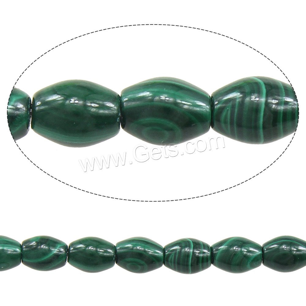 Natural Malachite Beads, Oval, more sizes for choice, Grade A, Hole:Approx 0.8mm, Length:15.5 Inch, Sold By Strand