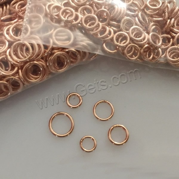 gold-gefüllt geschlossener Biegering, 14K Rose gold-filled & verschiedene Größen vorhanden, verkauft von PC