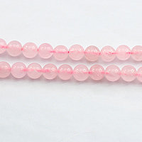 Natural Rose Quartz Beads, Round Approx 1mm Approx 15.5 Inch 