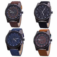 Men Wrist Watch, Zinc Alloy, with Canvas & Glass, Chinese movement, plated, adjustable & for man 40mm, 20mm Approx 8.5 Inch 