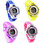 Dive Watch, Zinc Alloy, with Silicone, platinum color plated, LED cadmium free, 30mm, 20mm Approx 9 Inch 