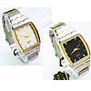 Men Wrist Watch, Zinc Alloy, with Glass, plated, for man & with rhinestone 19mm Approx 9 Inch 