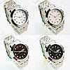 Women Wrist Watch, Zinc Alloy, with Glass, plated, with double calendar & with rhinestone 40mm, 20mm Approx 8.2 Inch 