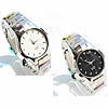 Men Wrist Watch, Zinc Alloy, with Glass, platinum color plated, for man & with rhinestone 38mm, 18mm Approx 8.2 Inch 