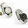 Men Wrist Watch, Zinc Alloy, with Glass, platinum color plated, for man & with rhinestone 38mm, 18mm Approx 8.2 Inch 