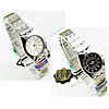 Women Wrist Watch, Zinc Alloy, with Glass, platinum color plated, for woman & with rhinestone 25mm, 12mm Approx 7.5 Inch 