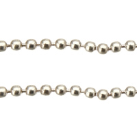 Brass Ball Chain, plated 1.5mm 