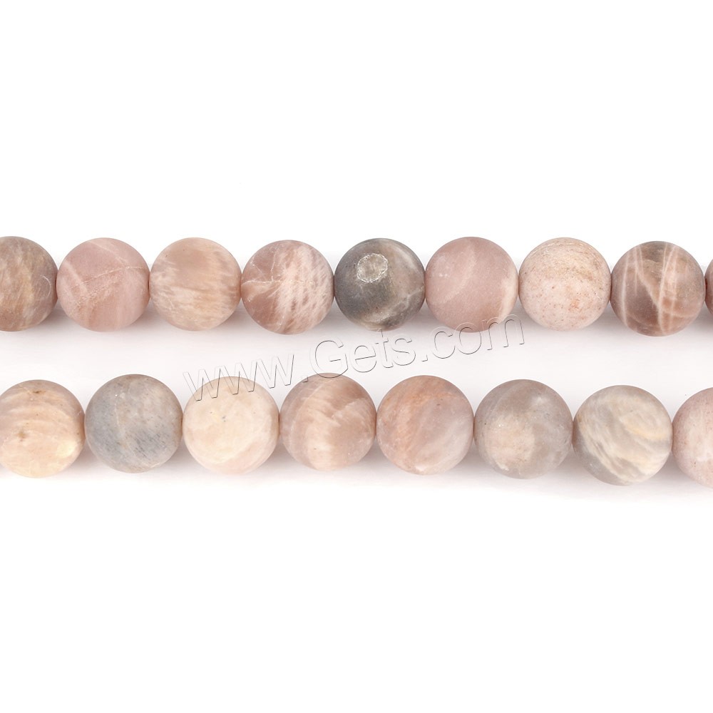 Sunstone Bead, Round, natural, different size for choice & frosted, Hole:Approx 1mm, Length:Approx 15.5 Inch, Sold By Strand