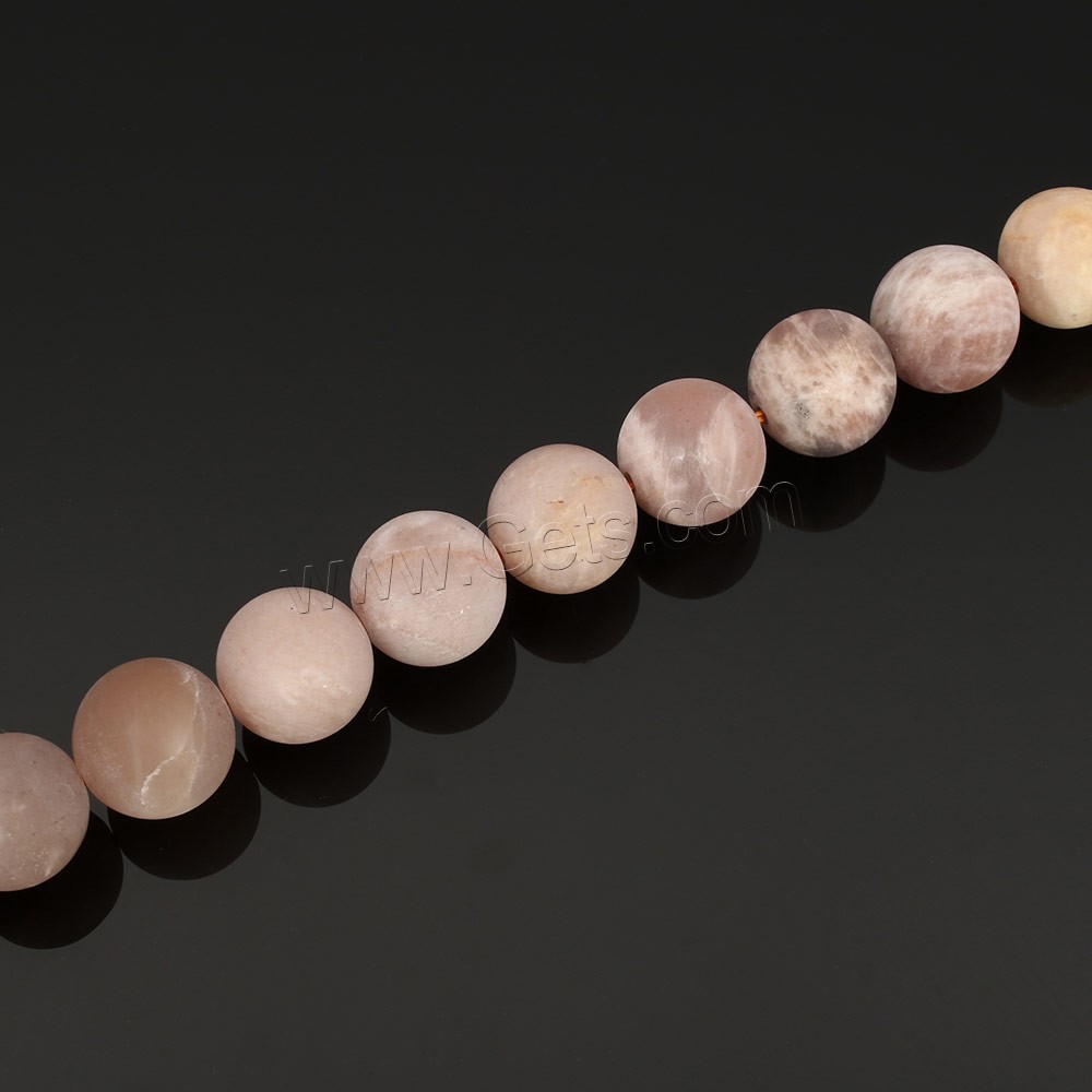 Sunstone Bead, Round, natural, different size for choice & frosted, Hole:Approx 1mm, Length:Approx 15.5 Inch, Sold By Strand