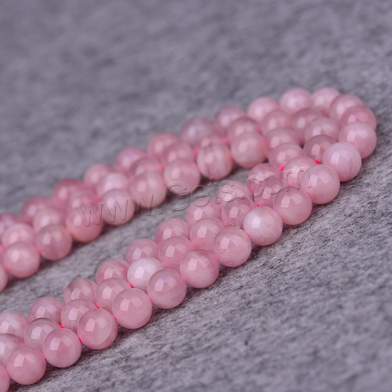 Natural Rose Quartz Beads, Round, different size for choice, Grade AAAAA, Hole:Approx 1-2mm, Length:Approx 15 Inch, Sold By Strand