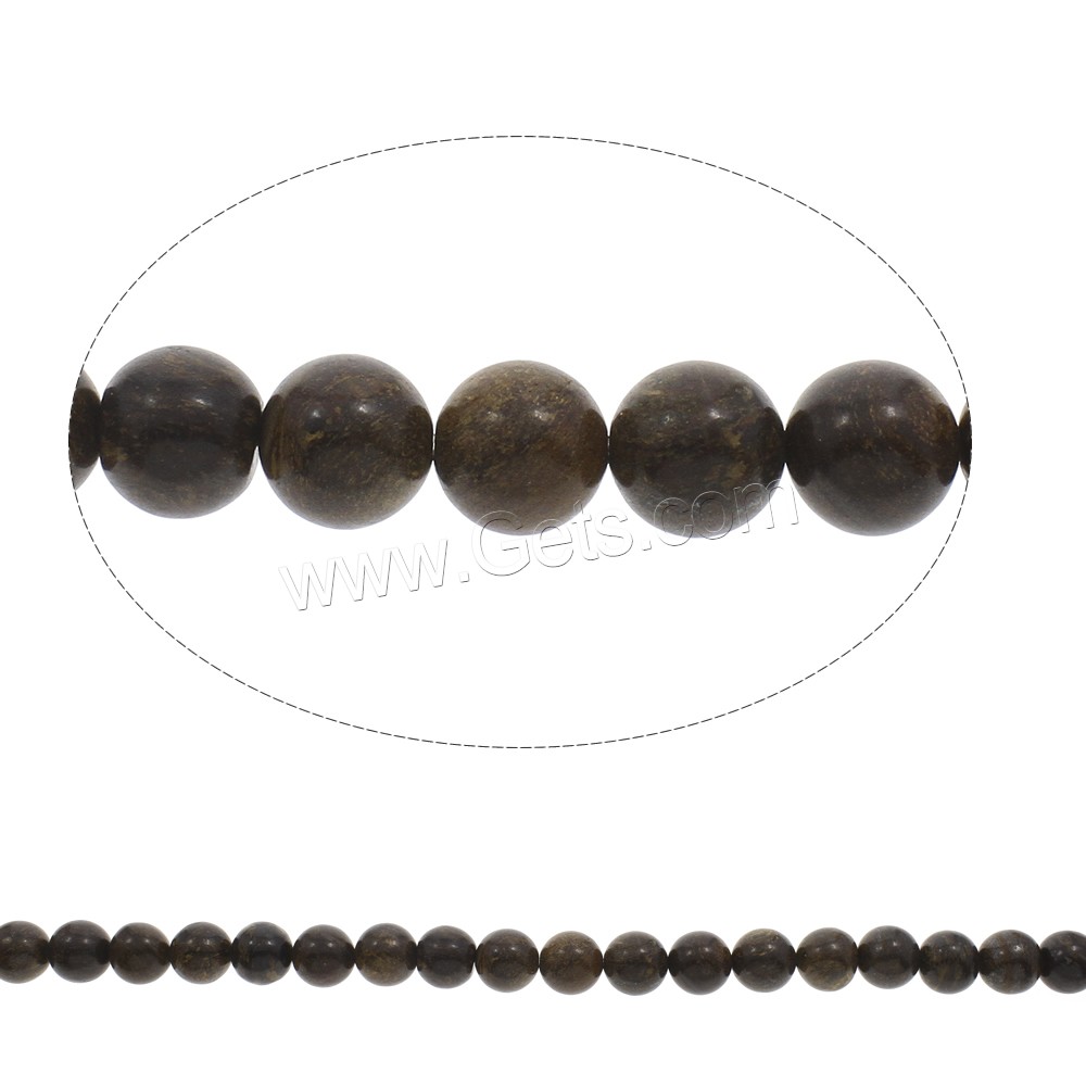 Tiger Iron Beads, Round, different size for choice, Hole:Approx 1mm, Length:Approx 15 Inch, Sold By Strand