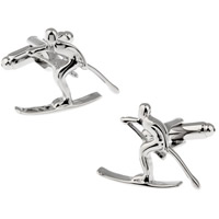 Brass Cufflinks, Boy, platinum color plated, nickel, lead & cadmium free, 10-20mm 