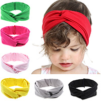 Mode Bébé Bandeau, coton, élastique & pour les enfants, plus de couleurs à choisir Environ 15 pouce, Vendu par brin