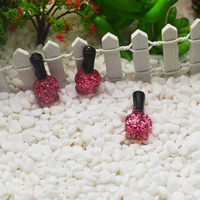 Mobile Phone DIY Decoration, Resin, Bottle, colorful powder 