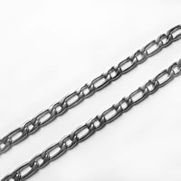 Stainless Steel Curb Chain, original color 