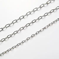 Stainless Steel Oval Chain original color 