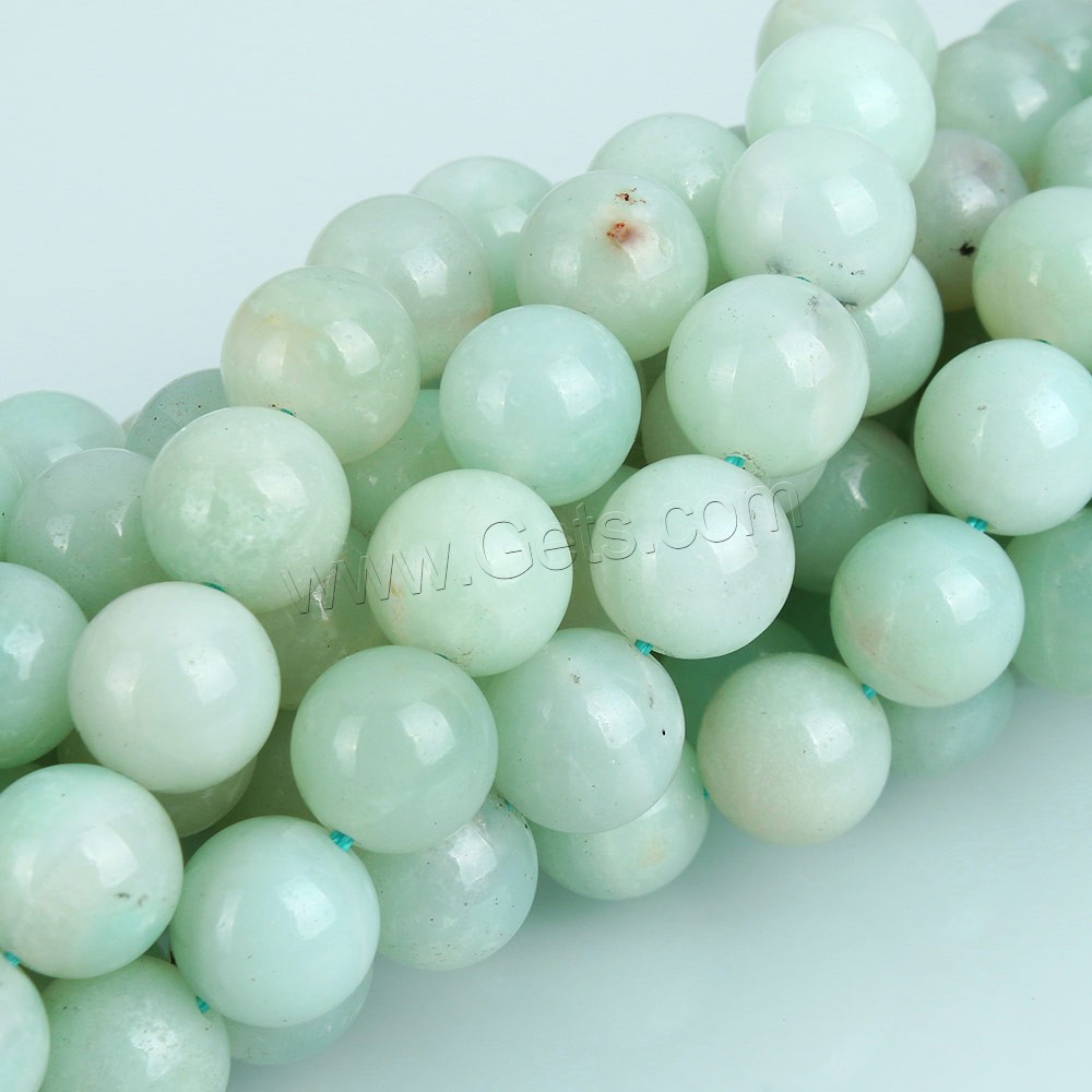 Amazonite Beads, Round, more sizes for choice, Grade A, Length:15.5 Inch, Sold By Strand