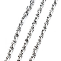 Stainless Steel Oval Chain original color 