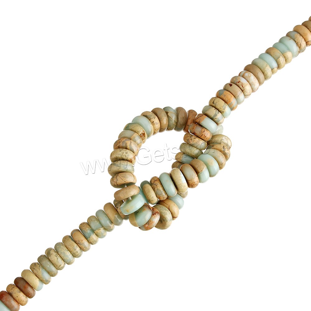 Pierre peau de serpent goutte, Plat rond, naturel, normes différentes pour le choix, Trou:Environ 1mm, Longueur:Environ 16 pouce, Vendu par brin