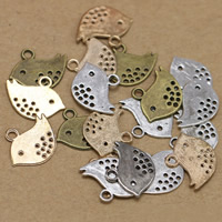 Zinc Alloy Animal Pendants, Bird, plated lead & cadmium free Approx 2mm 