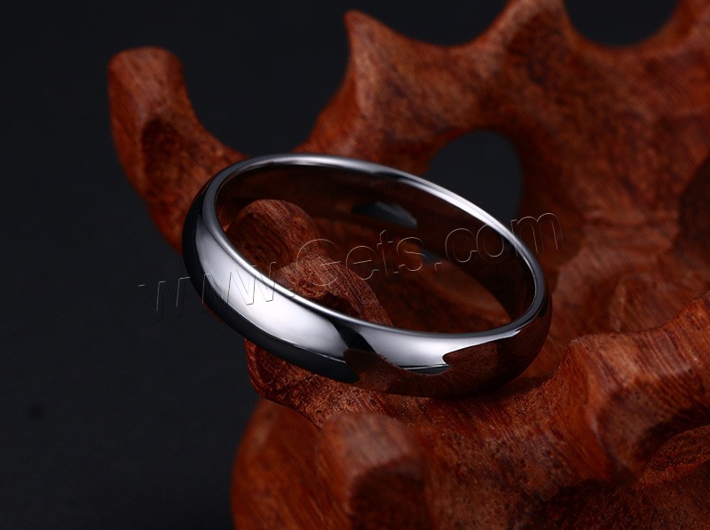 Wolfram Stahl Finger Ring
, verschiedene Größen vorhanden & für Frau, originale Farbe, 4mm, verkauft von PC