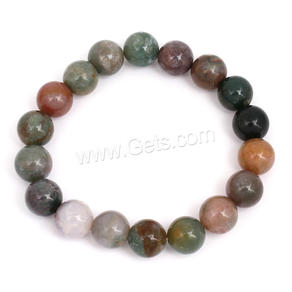 Gemstone Bracelets, Round, different materials for choice & different size for choice, more colors for choice, Length:Approx 7 Inch, Sold By Strand