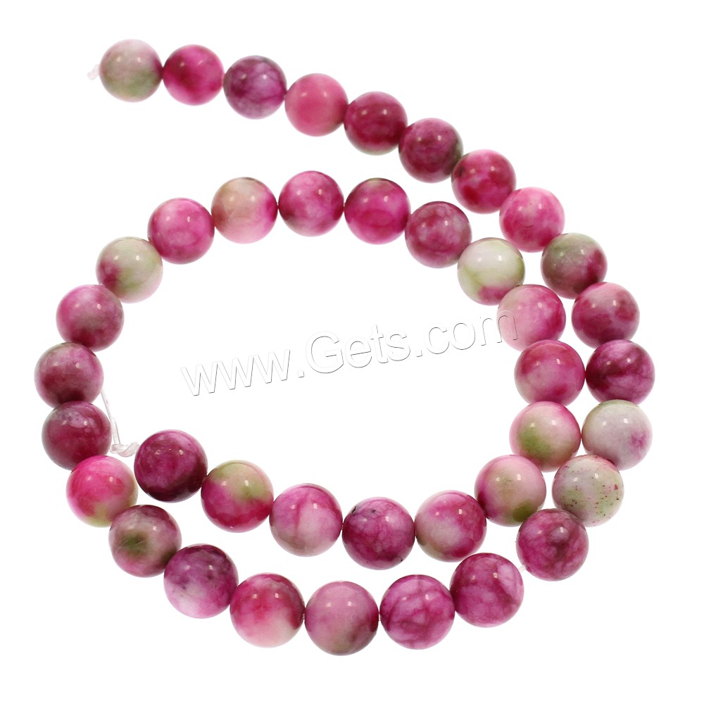 Single Gemstone Beads, Cherry Stone, Round, natural, different size for choice, Hole:Approx 1mm, Length:Approx 15.5 Inch, Sold By Strand