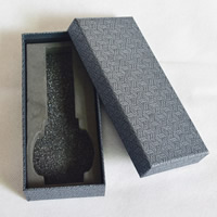 Cardboard Watch Box, with Sponge, Rectangle 