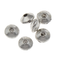 Zinc Alloy Jewelry Beads, antique silver color plated, lead & cadmium free Approx 1mm 