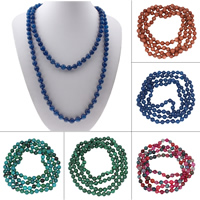 Gemstone Necklaces, Round 8mm Approx 1.2 m 