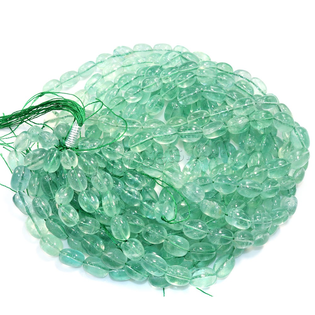 Green Fluorite Beads, Nuggets, natural, different size for choice, Hole:Approx 0.5-1mm, Length:Approx 15 Inch, Sold By Strand