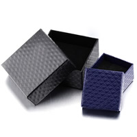 Karton Schmuckset Kasten, Papier, Rechteck, verschiedene Stile für Wahl, verkauft von PC