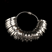 Ring Messgerät, Edelstahl, originale Farbe, Größe:1-14.5, verkauft von PC