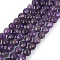 Perles améthystes Naturelles, améthyste, Rond, Février Birthstone Environ 1.8mm Environ 15 pouce, Vendu par brin