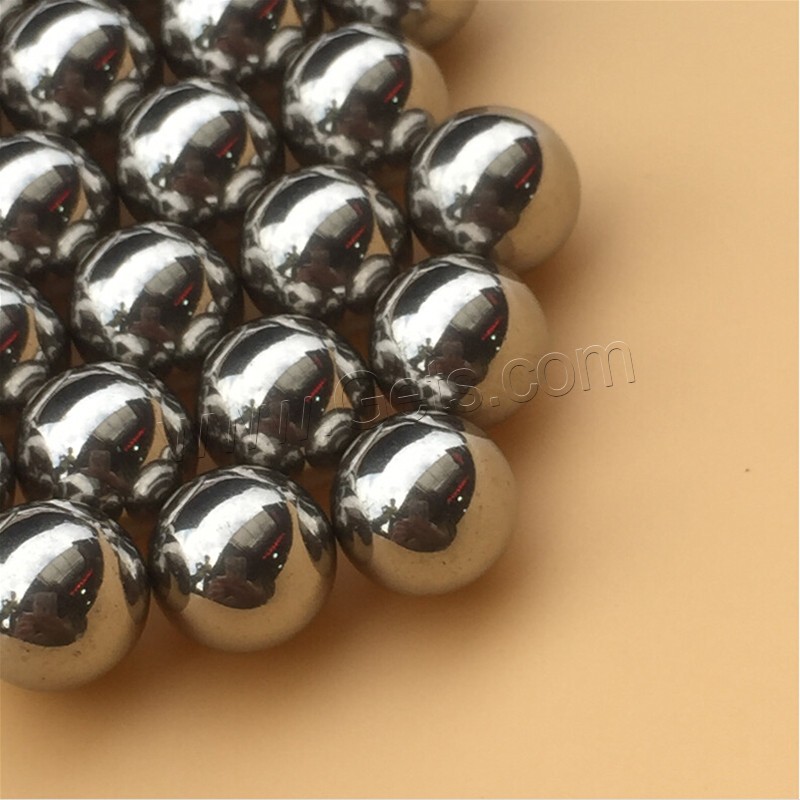 201 Stainless Steel Beads, Round, different size for choice & no hole, original color, 10000PCs/Lot, Sold By Lot