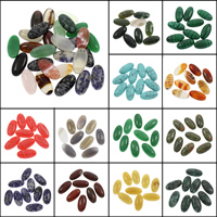 Gemstone Cabochons, Flat Oval 