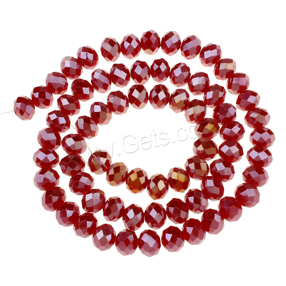 Perles en cristal mixte, Placage de couleur AB, normes différentes pour le choix & facettes, plus de couleurs à choisir, Trou:Environ 1mm, Longueur:Environ 15 pouce, Vendu par brin