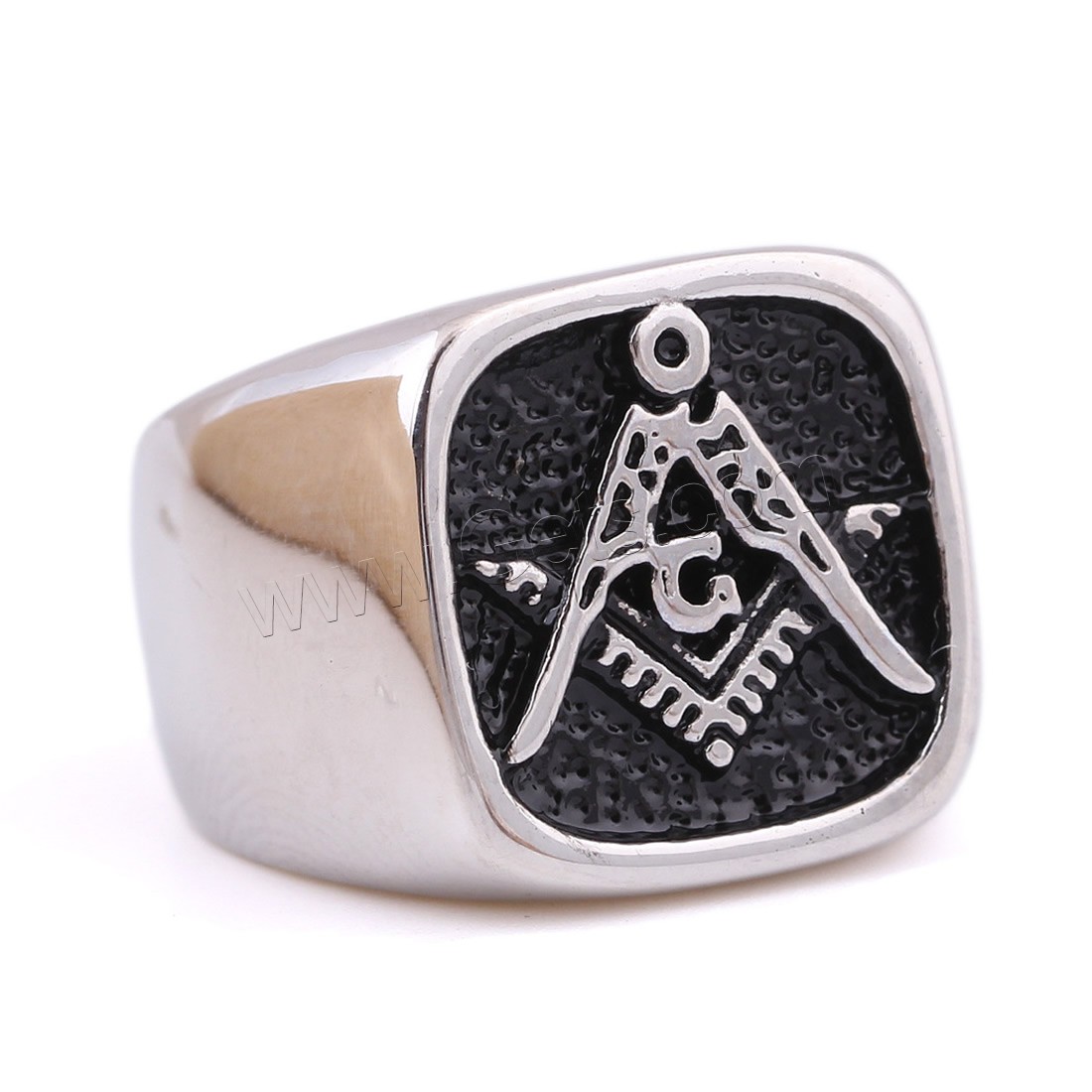 Men Stainless Steel Ring in Bulk, Titanium Steel, different size for choice & for man, original color, 17mm, Sold By PC