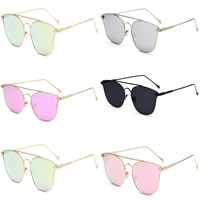 Fashion Sunglasses, PC Plastic, with Zinc Alloy, Unisex 