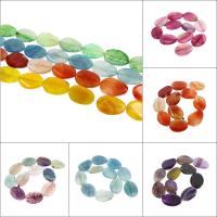 Perles agates, Agate fleur plate, plus de couleurs à choisir - Environ 2mm Environ 15.3 pouce Vendu par brin