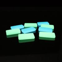 Fluorescent Powder Stone Pendant, Rectangle, luminated Approx 1mm 