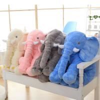 Peluches, velours de coton, éléphant, plus de couleurs à choisir, Bracelet de santé, 60cm, Vendu par PC