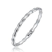 Pulsera de la joyería Newegg®, metal, chapado en platina real, para mujer, Vendido por UD