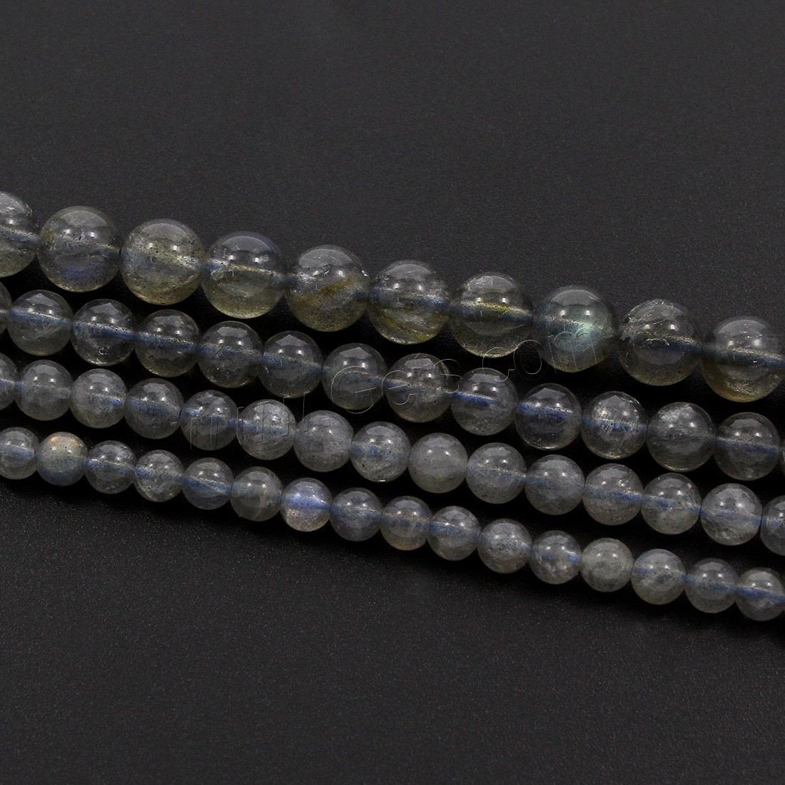 Labradorite Beads, Round, different size for choice, Grade A, Hole:Approx 1mm, Length:Approx 15.5 Inch, Sold By Strand