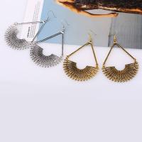 Zinc Alloy Drop Earring, iron earring hook, plated, for woman lead & cadmium free 