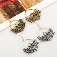 Zinc Alloy Drop Earring, iron earring hook, plated, for woman lead & cadmium free 